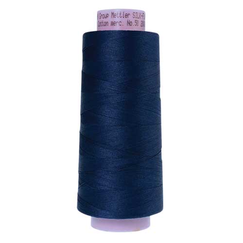 0823 - Night Blue Silk Finish Cotton 50 Thread - Large Spool